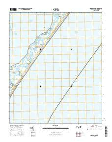 Horsepen Point North Carolina Current topographic map, 1:24000 scale, 7.5 X 7.5 Minute, Year 2016
