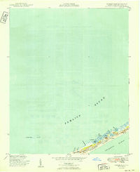 Howard Reef North Carolina Historical topographic map, 1:24000 scale, 7.5 X 7.5 Minute, Year 1950