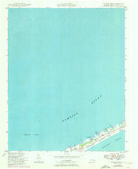 Howard Reef North Carolina Historical topographic map, 1:24000 scale, 7.5 X 7.5 Minute, Year 1950