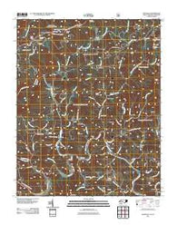 Huntdale North Carolina Historical topographic map, 1:24000 scale, 7.5 X 7.5 Minute, Year 2011