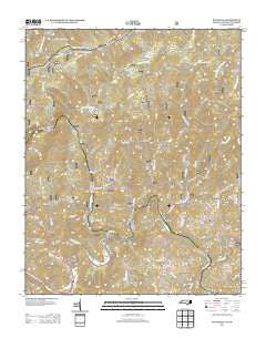 Huntdale North Carolina Historical topographic map, 1:24000 scale, 7.5 X 7.5 Minute, Year 2013