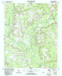 Ingold North Carolina Historical topographic map, 1:24000 scale, 7.5 X 7.5 Minute, Year 1986