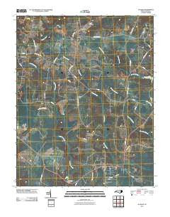 Jackson North Carolina Historical topographic map, 1:24000 scale, 7.5 X 7.5 Minute, Year 2010