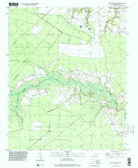 Jacksonville NE North Carolina Historical topographic map, 1:24000 scale, 7.5 X 7.5 Minute, Year 1997