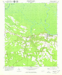 Jamesville North Carolina Historical topographic map, 1:24000 scale, 7.5 X 7.5 Minute, Year 1978