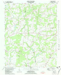 Jason North Carolina Historical topographic map, 1:24000 scale, 7.5 X 7.5 Minute, Year 1982