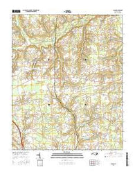 Jason North Carolina Current topographic map, 1:24000 scale, 7.5 X 7.5 Minute, Year 2016
