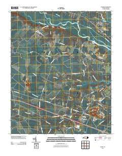 Jasper North Carolina Historical topographic map, 1:24000 scale, 7.5 X 7.5 Minute, Year 2010