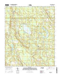 Jerome North Carolina Current topographic map, 1:24000 scale, 7.5 X 7.5 Minute, Year 2016