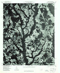 Johns North Carolina Historical topographic map, 1:24000 scale, 7.5 X 7.5 Minute, Year 1976