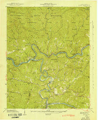 Judson North Carolina Historical topographic map, 1:24000 scale, 7.5 X 7.5 Minute, Year 1941