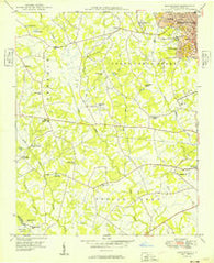 Kannapolis North Carolina Historical topographic map, 1:24000 scale, 7.5 X 7.5 Minute, Year 1949