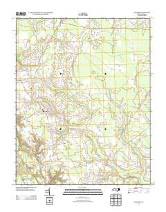 Kelford North Carolina Historical topographic map, 1:24000 scale, 7.5 X 7.5 Minute, Year 2013