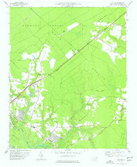 Kellum North Carolina Historical topographic map, 1:24000 scale, 7.5 X 7.5 Minute, Year 1977