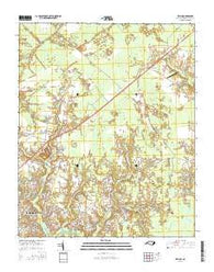Kellum North Carolina Current topographic map, 1:24000 scale, 7.5 X 7.5 Minute, Year 2016
