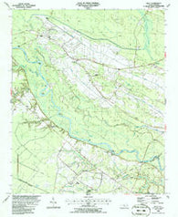 Kelly North Carolina Historical topographic map, 1:24000 scale, 7.5 X 7.5 Minute, Year 1986