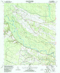 Kelly North Carolina Historical topographic map, 1:24000 scale, 7.5 X 7.5 Minute, Year 1986