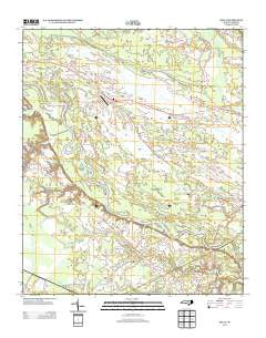 Kelly North Carolina Historical topographic map, 1:24000 scale, 7.5 X 7.5 Minute, Year 2013