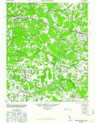 Kenansville North Carolina Historical topographic map, 1:62500 scale, 15 X 15 Minute, Year 1948