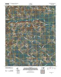 Kenansville North Carolina Historical topographic map, 1:24000 scale, 7.5 X 7.5 Minute, Year 2010