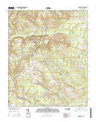 Kenansville North Carolina Current topographic map, 1:24000 scale, 7.5 X 7.5 Minute, Year 2016