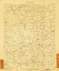 Kenly North Carolina Historical topographic map, 1:62500 scale, 15 X 15 Minute, Year 1903