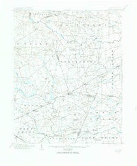 Kenly North Carolina Historical topographic map, 1:62500 scale, 15 X 15 Minute, Year 1902