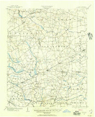 Kenly North Carolina Historical topographic map, 1:62500 scale, 15 X 15 Minute, Year 1902