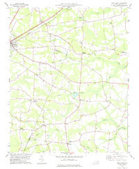 Kenly East North Carolina Historical topographic map, 1:24000 scale, 7.5 X 7.5 Minute, Year 1978
