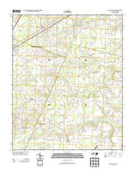 Kenly East North Carolina Historical topographic map, 1:24000 scale, 7.5 X 7.5 Minute, Year 2013