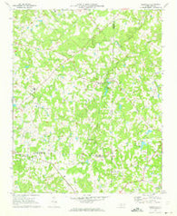 Kimesville North Carolina Historical topographic map, 1:24000 scale, 7.5 X 7.5 Minute, Year 1970