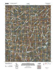 Kimesville North Carolina Historical topographic map, 1:24000 scale, 7.5 X 7.5 Minute, Year 2010