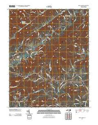 Kings Creek North Carolina Historical topographic map, 1:24000 scale, 7.5 X 7.5 Minute, Year 2010