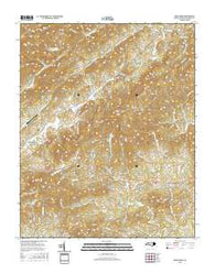 Kings Creek North Carolina Current topographic map, 1:24000 scale, 7.5 X 7.5 Minute, Year 2016