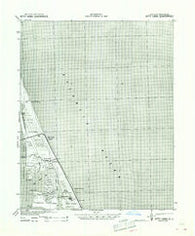 Kitty Hawk North Carolina Historical topographic map, 1:62500 scale, 15 X 15 Minute, Year 1940