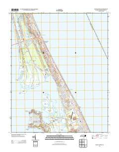 Kitty Hawk North Carolina Historical topographic map, 1:24000 scale, 7.5 X 7.5 Minute, Year 2013