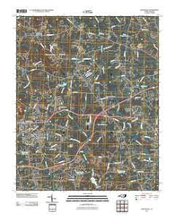 Knightdale North Carolina Historical topographic map, 1:24000 scale, 7.5 X 7.5 Minute, Year 2010