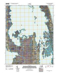 Knotts Island North Carolina Historical topographic map, 1:24000 scale, 7.5 X 7.5 Minute, Year 2010