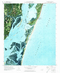 Kure Beach North Carolina Historical topographic map, 1:24000 scale, 7.5 X 7.5 Minute, Year 1970