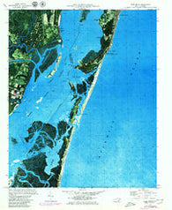 Kure Beach North Carolina Historical topographic map, 1:24000 scale, 7.5 X 7.5 Minute, Year 1970
