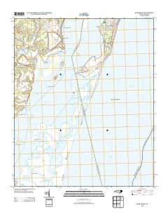 Kure Beach North Carolina Historical topographic map, 1:24000 scale, 7.5 X 7.5 Minute, Year 2013