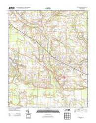 La Grange North Carolina Historical topographic map, 1:24000 scale, 7.5 X 7.5 Minute, Year 2013