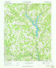 Lake Burlington North Carolina Historical topographic map, 1:24000 scale, 7.5 X 7.5 Minute, Year 1969