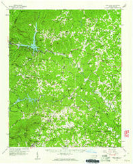 Lake Lure North Carolina Historical topographic map, 1:62500 scale, 15 X 15 Minute, Year 1959