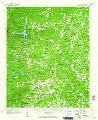 Lake Lure North Carolina Historical topographic map, 1:62500 scale, 15 X 15 Minute, Year 1959