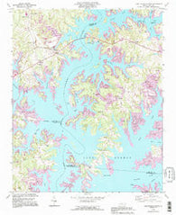 Lake Norman North North Carolina Historical topographic map, 1:24000 scale, 7.5 X 7.5 Minute, Year 1993