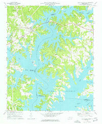 Lake Norman North North Carolina Historical topographic map, 1:24000 scale, 7.5 X 7.5 Minute, Year 1970