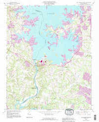 Lake Norman South North Carolina Historical topographic map, 1:24000 scale, 7.5 X 7.5 Minute, Year 1993