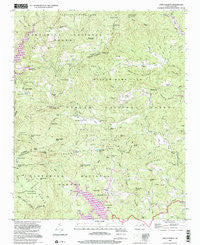 Lake Toxaway North Carolina Historical topographic map, 1:24000 scale, 7.5 X 7.5 Minute, Year 1997