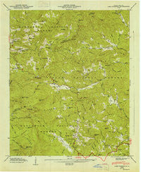Lake Toxaway North Carolina Historical topographic map, 1:24000 scale, 7.5 X 7.5 Minute, Year 1947